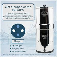 How to clean berkey filters video. Royal Berkey Water Filter 3 25 Gallon Capacity
