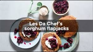 Those photographs sit alongside a. Les Da Chef S Sorghum Flapjacks Youtube
