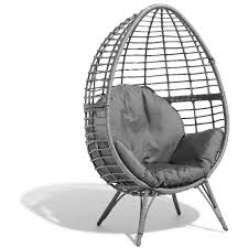 Fauteuil Oeuf Jardin Fauteuil De Jardin Egg Gris Anthracite A Fauteuil Oeuf Jardin Di 2020