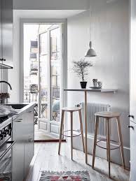 How To Create A Dining Room In Even The Smallest Of Homes Kitchen Bar Table Interior Kitchen Small Small Kitchen Tables