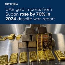 The United Arab Emirates increased its gold imports from the war-affected  Sudan by 70% in 2024, a Swiss NGO said on Tuesday. Read more:  https://www.trtafrika.com/english/article/a9d3cb433c69