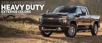 2020 Chevrolet Silverado Hd Color Options Carl Black Kennesaw