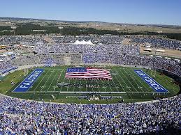 Air Force Game Day At Falcon Stadium Canvas Print Canvas