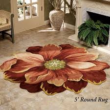 Maeli Sculpted Round Flower Shaped Rugs Rugs On Carpet Rugs Cool Rugs