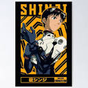 Shinji Ikari = EVANGELION = Anime Otaku Design" Poster for Sale by ...