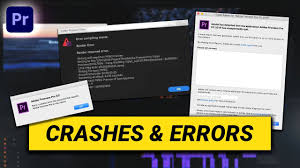 Each shake preset lasts around a minute. How To Fix Crashes Errors Premiere Pro Tutorial Youtube