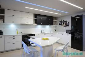 From coffered to trey, rustic wood beams, modern skylights and beyond, discover the top 75 best kitchen ceiling ideas. Kitchen Pop Design Pop False Ceiling Design For Kitchen With Led Lights Kitchen Ceiling Design Kitchen Design Modern Apartment Design