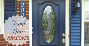 Entry door glass inserts replacement steps. Tips For A Front Door Makeover Before And After