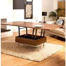 With the adjustable height dining table, you never have to decide how tall a table needs to be when you buy it. 50 Amazing Convertible Coffee Table To Dining Table Visualhunt