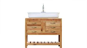 D bath vanity cabinet only in black 39 Reclaimed Wood Vanity Cabinet Vessel Sink Apothecary Chest Package Rustic Bathroom Vanities And Sink Consoles By Watermarkfixtures Llc Houzz