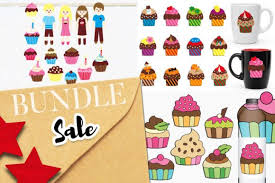Get the latest free download of adobe. Cupcakes Party Bundle Graphic By Revidevi Creative Fabrica In 2020 Art Bundle Party Bundles Cupcake Party