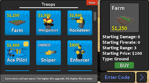 Cash is earned from the farm at the beginning of every wave. Roblox Tower Defense Simulator Codes 2021 Aspartin