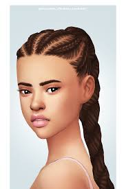 Grimcookies Sims Hair Sims 4 Characters Sims 4 Afro Hair
