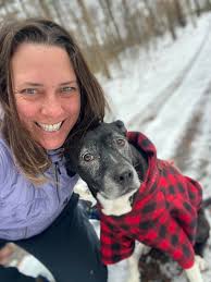 Fort Wayne looked beautiful this morning!! ❄️🏔️🐕‍🦺 The 4 wheelers tracks  beat me to the trail😢