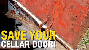 How to repair bilco doors for your basement. Rusted Cellar Door Save It Don T Scrap It Eastwood Youtube