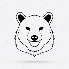 If he is aware of you and looking your way, his ears won't stand up on top of his head like a dog's ears, they'll seem to be aimed out to the side of his head. Sketch Of A Polar Bears Head Peepsburgh