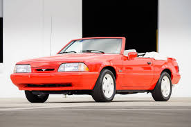 Image result for Bright Red 1992 Mustang