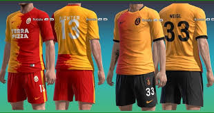 The prominent red areas of the kit are inspired by the flares that the club's fans are known to light within the stands. Pes 2013 Galatasaray 20 21 Kits Kazemario Evolution