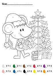 Addition worksheets can help your kids learn solid math skills and gain confidence in a subject that might be tricky for some. Christmas Math Addition Coloring Pages