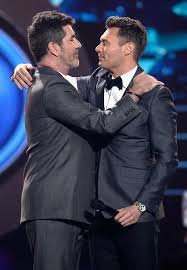 Simon Cowell Looks Very Sunburned And Very Happy In Ryan Seacrest S Classic American Idol Throwback Mirror Online
