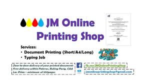 We provide online document printing service in india, every nook and corner. Jm Online Printing Shop Home Facebook