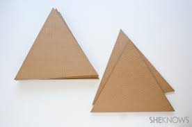 This is a just a simple paper craft technique called origami.s. Geometric Pinata Diy Sheknows