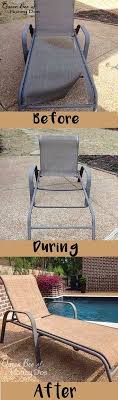 How To Repair Sling Chairs Chaises Queen Bee Of Honey Dos Sling Chair Chair Repair Outdoor Chairs