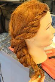 The plait was made using two colors, four of the same color to each side, with gutted paracord (inner strands removed). 2 Strand Braid 2 Strand Braid Hairstyle Hair Styles