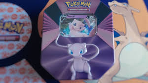 Verkaufe drei neue verschweißte lucario v tin boxen, welche unter anderem farbenschock booster. Mew V Tin Box Fruhling 2021 Pokemon Booster Youtube