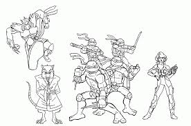 Download and print for free Ninja Turtle Coloring Page Coloring Home