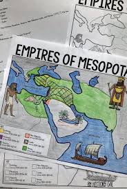 Empires Of Mesopotamia Map Activity Print And Digital In 2020 Mesopotamia Map Activities Ancient World History