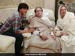 Born on december 11, 1922, dilip kumar's real name is mohammad yusuf khan. Dilip Kumar S Son Shah Rukh Khan Visits Him See Pics