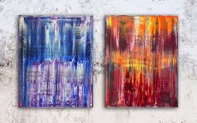 View Beautiful Bipolarity Free Usa Shipping Save As A Series Original Large Pms Abstract Diptych Oil Paint In 2020 Painting Diptych Original Abstract Painting