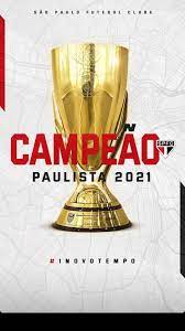 São paulo, campeão paulista de 2021. Reduto Tricolor Home Facebook
