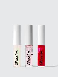 Chubby stick intense moisturizing lip colour balm. Lip Gloss Trio Glossier