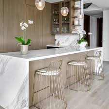 The counter height seating at the kitchen island does make everything visible in the kitchen, including those dirty dishes. What Height Of Bar Chairs Or Stools To Choose Deco Blog Diiiz