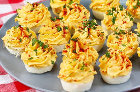 Muffin Tin Deviled Eggs Recipe By Tasty Recipe Buzzfeed Tasty Recipes Cooking Recipes