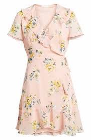 Colie Ruffle Wrap Dress Nordstrom In 2020 Casual Dress Outfits Shein Outfits Royal Dresses