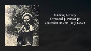 Fernand Joseph (Frook) Privat, Jr. Obituary