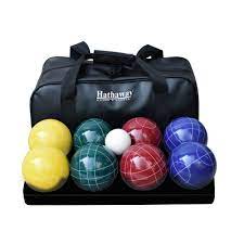 Vintage bocce ball set lawn bowling game made in italy sport craft collectible. Hathaway Games Deluxe Bocce Ball Set Reviews Wayfair