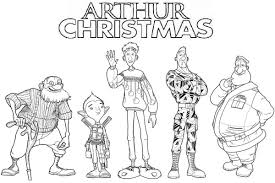 Having And Showing Arthur Christmas Coloring Pages To Print Might Be A Fun Activity To Do Among Arthur Christmas Christmas Coloring Pages Christmas Characters