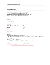 Çoçuk gelişimi bölümü cv örnekleri. Cv Birak Sisli Kariyer Merkezi