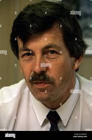 Oslo 19870904. John Stene, head of the Norwegian Iron and Metal Workers'  Union. Portrait. Photo Bjørn-Owe Holmberg