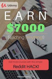 How much money would you earn if your a teacher? Making Money On Udemy How To Teach A Course Once But Get Paid Forever Moneypantry