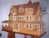 I used 400 over stick. You Glued What Weldbond Popsicle House Popsicle Stick Houses Miniature Houses