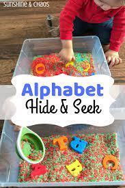 Alphabet Hide Seek Alphabet Activities Preschool Alphabet Activities Preschool Activities