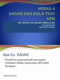 Mengenal apa itu ppkm darurat dan bedanya dengan ppkm mikro. Modul A Dasar Dan Hala Tuju Kpm