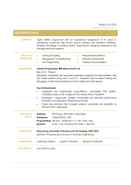 programmer cv ctgoodjobs powered by