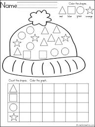 One article written by erika christakis in the atlantic the researchers found that, though preschool students entered kindergarten with a slight edge over to return to the idea of homework for preschoolers, it seems like the problem lies not in the existence of homework. Winter Hat Theme Graphing Shapes Activity Crafts And Worksheets For Preschool Toddler And Kindergarten
