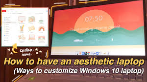 Download free static and animated aesthetic vector icons in png, svg, gif formats. How To Have An Aesthetic Laptop I Ways To Customize Your Windows 10 Laptop Youtube